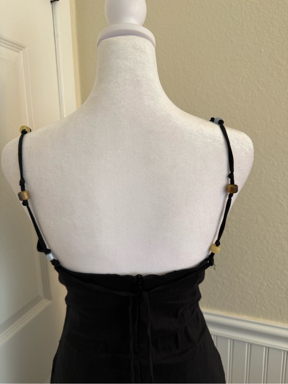 Zara Black Spaghetti-Strap Dress - Picture 7 of 7